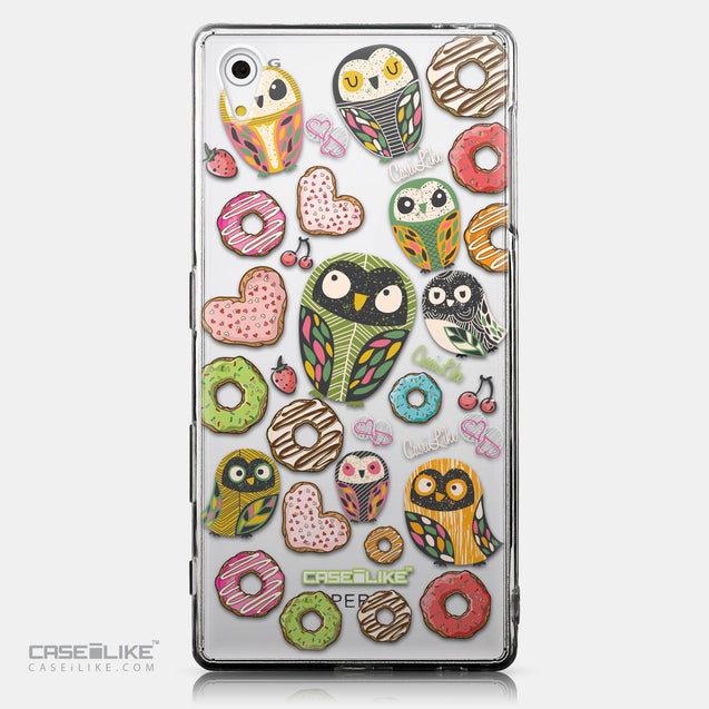 CASEiLIKE Sony Xperia Z5 back cover Owl Graphic Design 3315