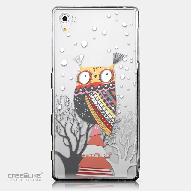 CASEiLIKE Sony Xperia Z5 back cover Owl Graphic Design 3317
