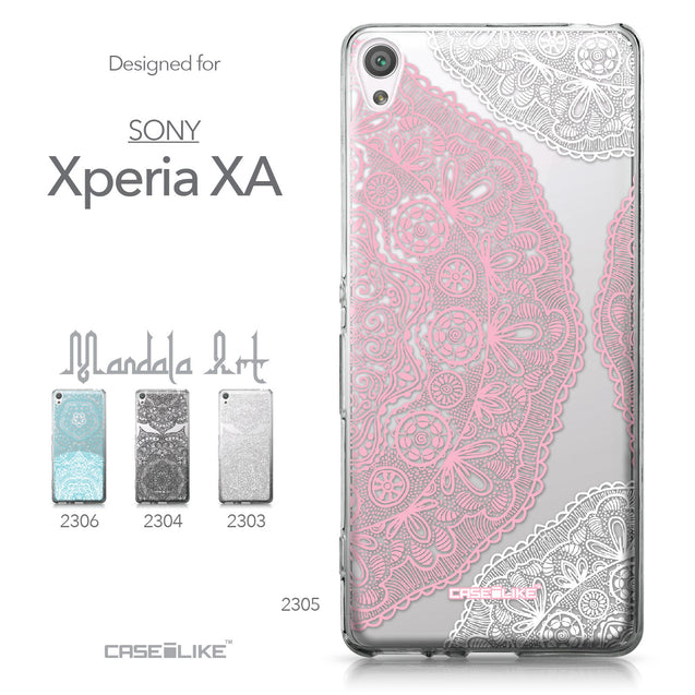 Sony Xperia XA case Mandala Art 2305 Collection | CASEiLIKE.com