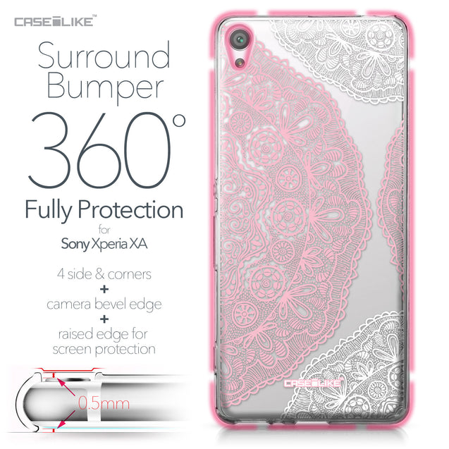 Sony Xperia XA case Mandala Art 2305 Bumper Case Protection | CASEiLIKE.com