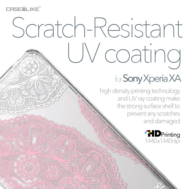 Sony Xperia XA case Mandala Art 2305 with UV-Coating Scratch-Resistant Case | CASEiLIKE.com