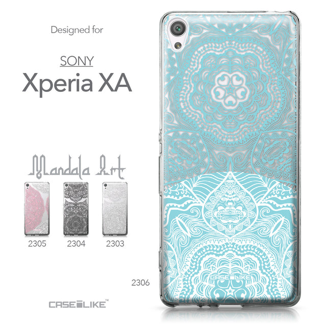 Sony Xperia XA case Mandala Art 2306 Collection | CASEiLIKE.com