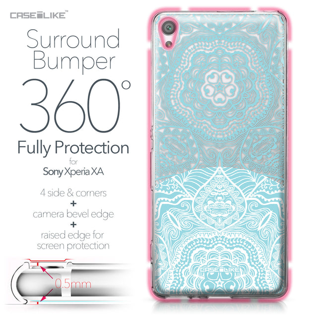 Sony Xperia XA case Mandala Art 2306 Bumper Case Protection | CASEiLIKE.com