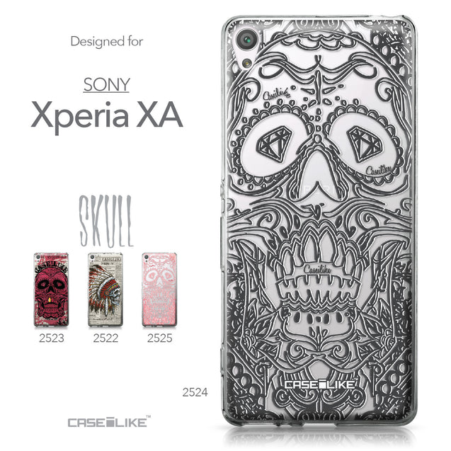 Sony Xperia XA case Art of Skull 2524 Collection | CASEiLIKE.com