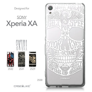 Sony Xperia XA case Art of Skull 2530 Collection | CASEiLIKE.com