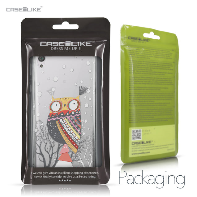 Sony Xperia XA case Owl Graphic Design 3317 Retail Packaging | CASEiLIKE.com