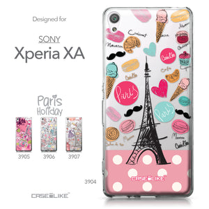 Sony Xperia XA case Paris Holiday 3904 Collection | CASEiLIKE.com