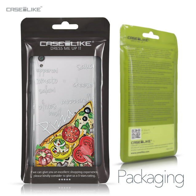 Sony Xperia XA case Pizza 4822 Retail Packaging | CASEiLIKE.com