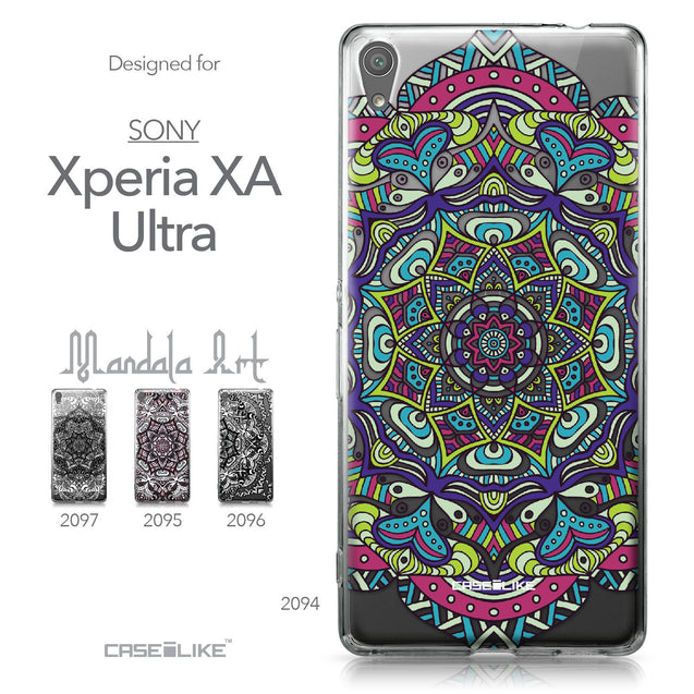 Sony Xperia XA Ultra case Mandala Art 2094 Collection | CASEiLIKE.com