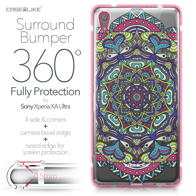 Sony Xperia XA Ultra case Mandala Art 2094 Bumper Case Protection | CASEiLIKE.com
