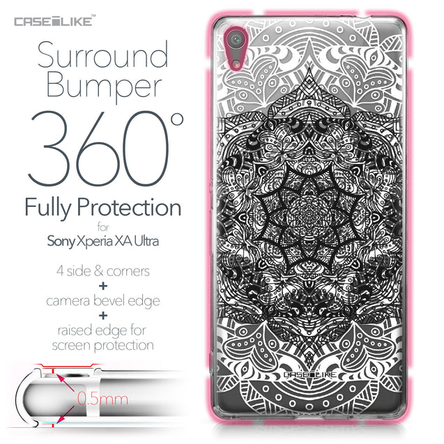 Sony Xperia XA Ultra case Mandala Art 2097 Bumper Case Protection | CASEiLIKE.com