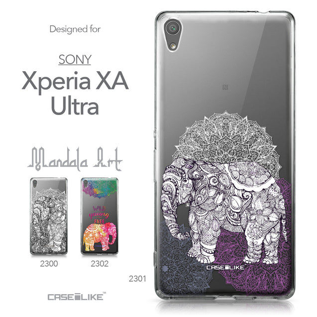 Sony Xperia XA Ultra case Mandala Art 2301 Collection | CASEiLIKE.com