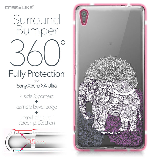 Sony Xperia XA Ultra case Mandala Art 2301 Bumper Case Protection | CASEiLIKE.com