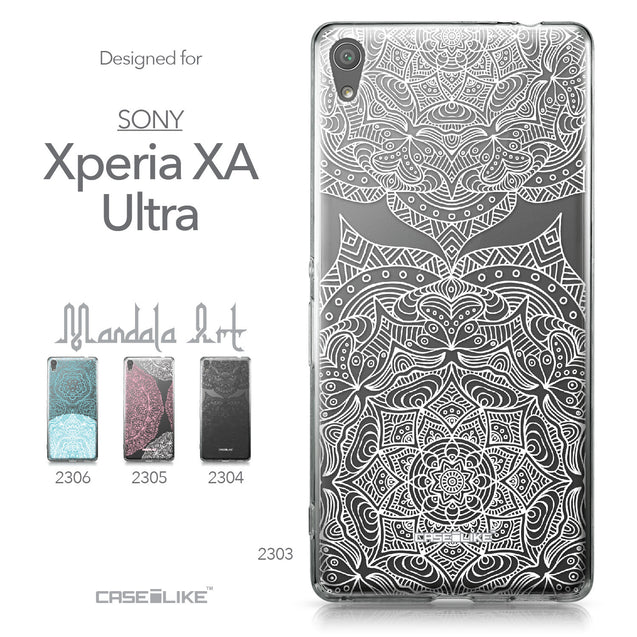 Sony Xperia XA Ultra case Mandala Art 2303 Collection | CASEiLIKE.com