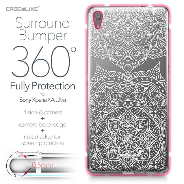 Sony Xperia XA Ultra case Mandala Art 2303 Bumper Case Protection | CASEiLIKE.com