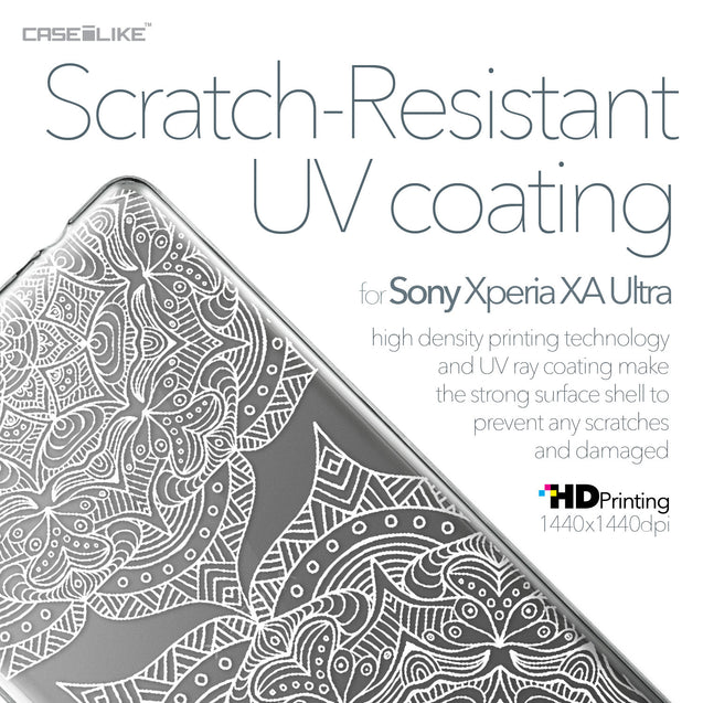 Sony Xperia XA Ultra case Mandala Art 2303 with UV-Coating Scratch-Resistant Case | CASEiLIKE.com