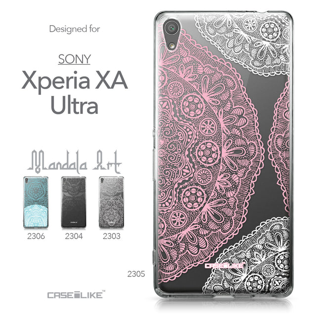 Sony Xperia XA Ultra case Mandala Art 2305 Collection | CASEiLIKE.com