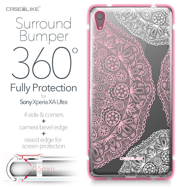 Sony Xperia XA Ultra case Mandala Art 2305 Bumper Case Protection | CASEiLIKE.com