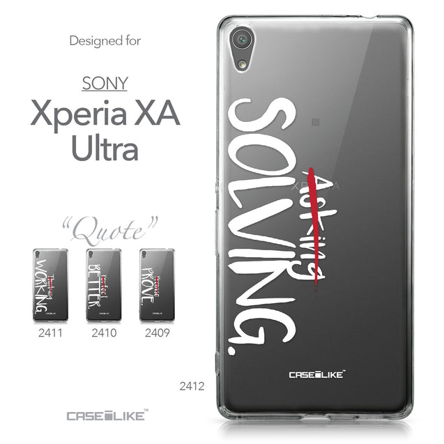 Sony Xperia XA Ultra case Quote 2412 Collection | CASEiLIKE.com