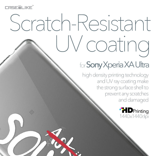Sony Xperia XA Ultra case Quote 2412 with UV-Coating Scratch-Resistant Case | CASEiLIKE.com