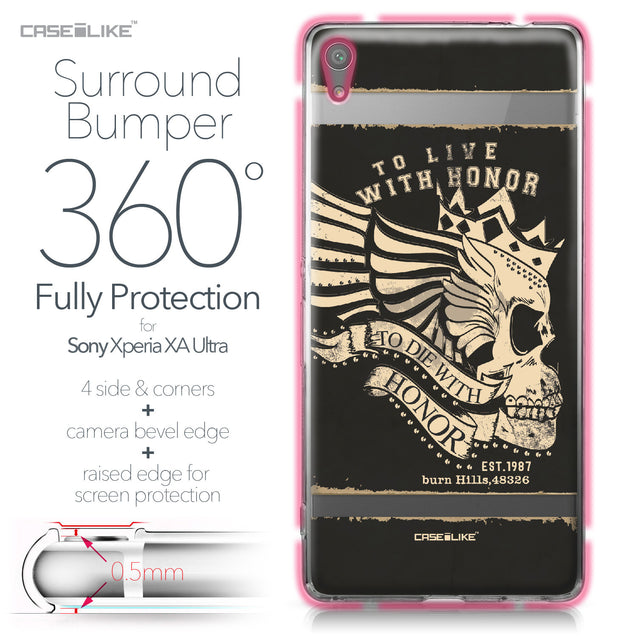 Sony Xperia XA Ultra case Art of Skull 2529 Bumper Case Protection | CASEiLIKE.com