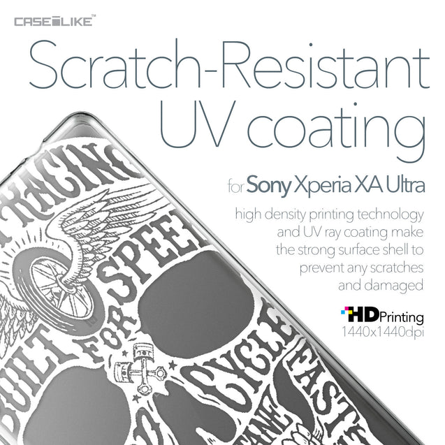 Sony Xperia XA Ultra case Art of Skull 2530 with UV-Coating Scratch-Resistant Case | CASEiLIKE.com