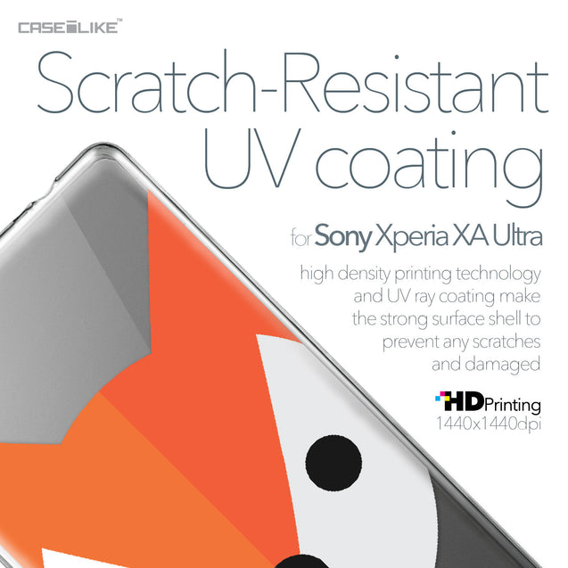 Sony Xperia XA Ultra case Animal Cartoon 3637 with UV-Coating Scratch-Resistant Case | CASEiLIKE.com