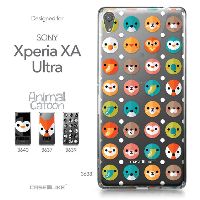 Sony Xperia XA Ultra case Animal Cartoon 3638 Collection | CASEiLIKE.com