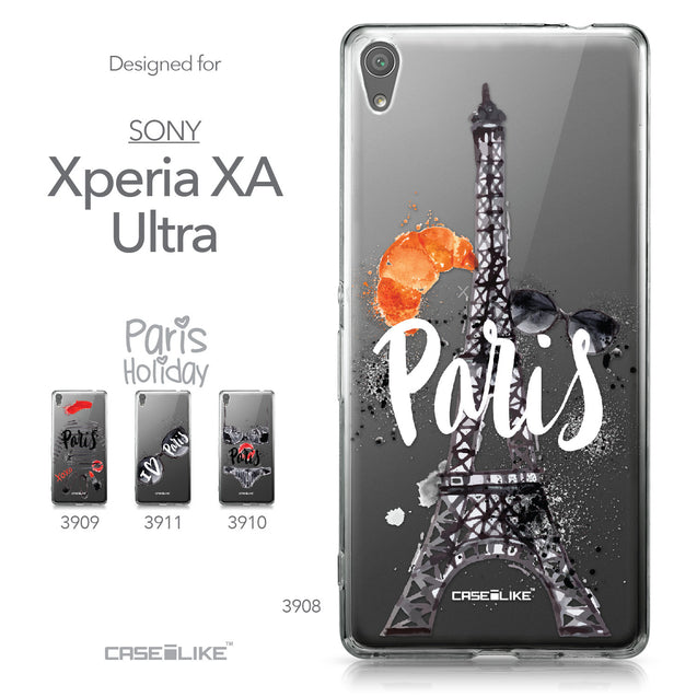 Sony Xperia XA Ultra case Paris Holiday 3908 Collection | CASEiLIKE.com