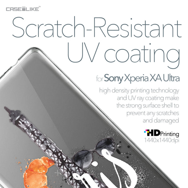 Sony Xperia XA Ultra case Paris Holiday 3908 with UV-Coating Scratch-Resistant Case | CASEiLIKE.com