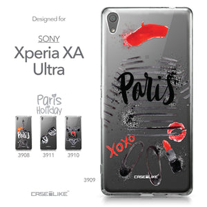 Sony Xperia XA Ultra case Paris Holiday 3909 Collection | CASEiLIKE.com