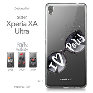 Sony Xperia XA Ultra case Paris Holiday 3911 Collection | CASEiLIKE.com